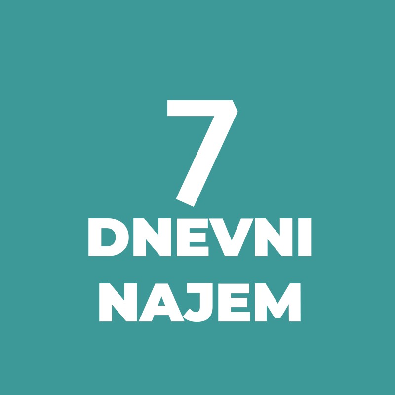 7 dnevni najem kajt opreme