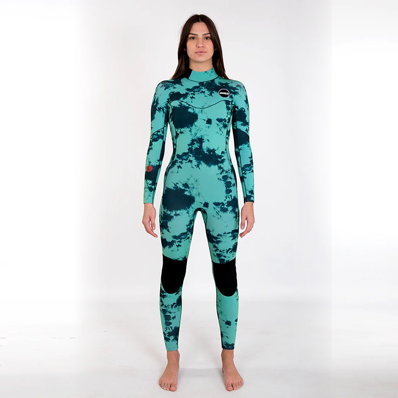 JANGA ALLSTARS FULLSUIT WOMAN 3/2MM TEAL